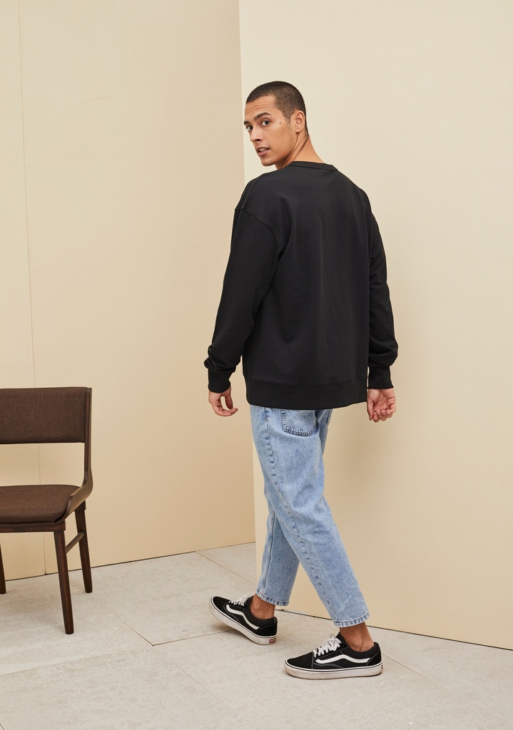 RC09 - Roundneck Cotton Oversize French Terry L/S 250GSM